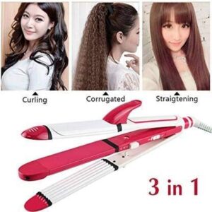 3 in 1 hair straightener 658489